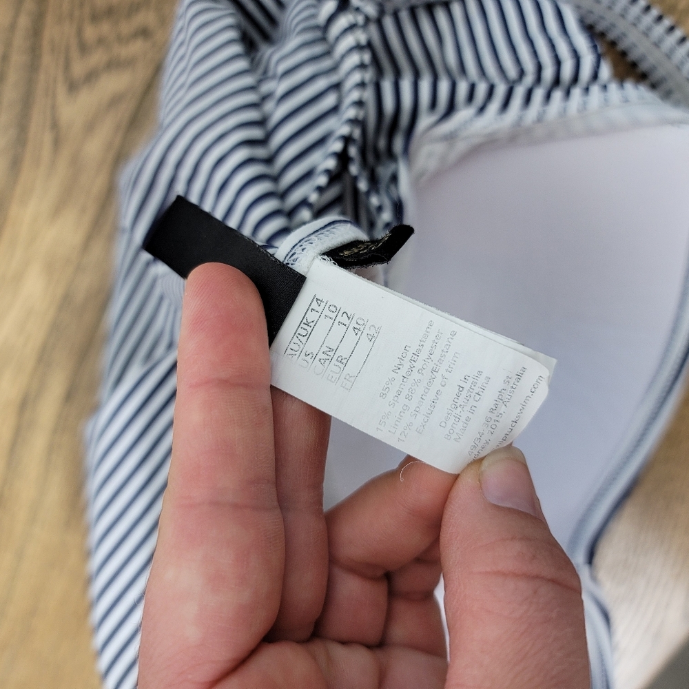 Nip Tuck Swim Twisted & Ruched Front Swimsuit 10sz - image 6